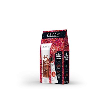Revlon Color Dream Team Shampoo 45 Days + Nutri Color Creams The Brave Reds 600 Fire Red
