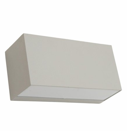 Norlys Asker 1511 Veggarmatur LED, 8W, 3000K, 186 lm Aluminium, Belysning