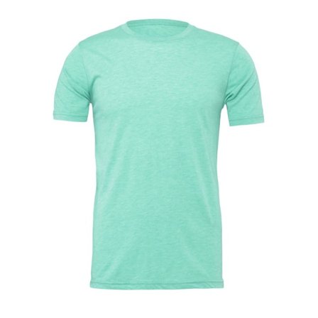 Bella + Canvas Unisex Heather CVC T-shirt L Heather Mint