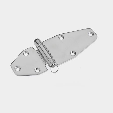 Hatch hinge Roca Heavy-duty, 188 x 65 mm, acid-resistant stainless steel (AISI 316)