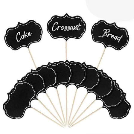 50 stycken ostmarkörer för charkuteribräda, buffé-etiketter, matlappar, tandpetare, flaggor, aptitretare