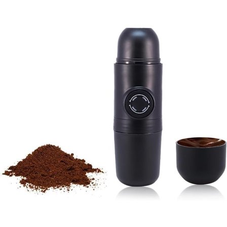 Bærbar Manuel Kaffemaskine til Rejser, Ideel til Udendørs Camping