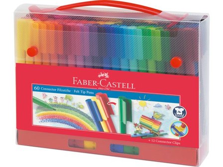 Faber-Castell Fiberpenna Connector 60/fp - Lyreco - Skola och förskola - Pennor och tillbehör - Fiberpennor - Standard