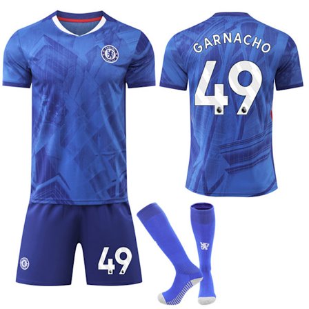 25-26 Chelsea Hjemme Barn Voksen Fotballdrakt Nr. 49 GARNACHO