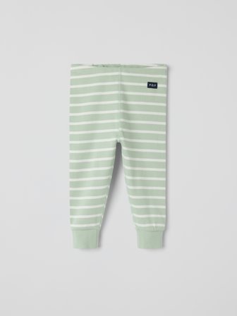 Bukse stripet baby - 56 - barneklær - green - Polarn O. Pyret