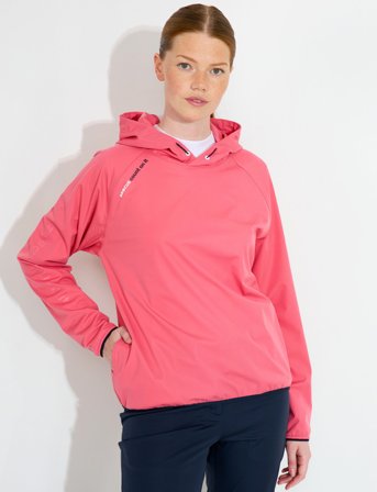 Abacus Lds Bounce Waterproof Hoodie - Pink - XS