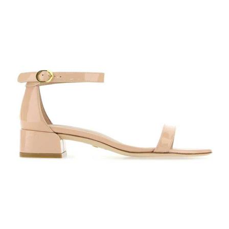 Stuart Weitzman Sandalen , Beige , Dames , Maat: 35 EU