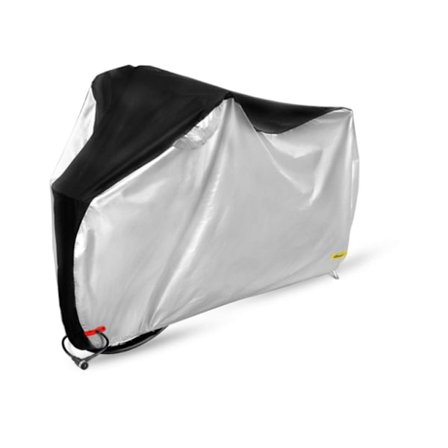 Cykelovertræk til udendørs opbevaring, beskyttelse/cykelopbevaring til mountainbike. —XL, 200*70*110CM, Sølv og sort