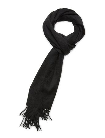 Winter Scarf Black Amanda Christensen