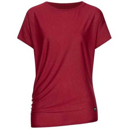Super.natural Women's Yoga Loose Tee (2020) Women Short sleeved fitness sweater Red XS