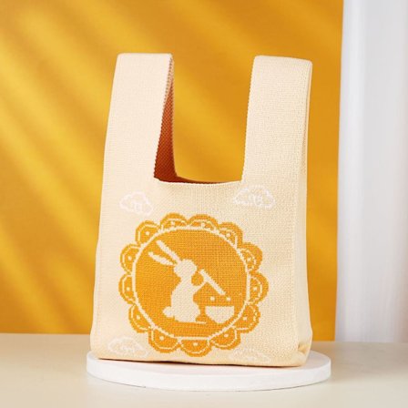 Handväska Tygväska BEIGE