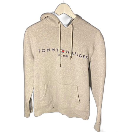 Grå hoodie från Tommy Hilfiger