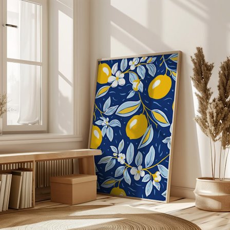 Italien Lemons 2 Poster 50x70 cm