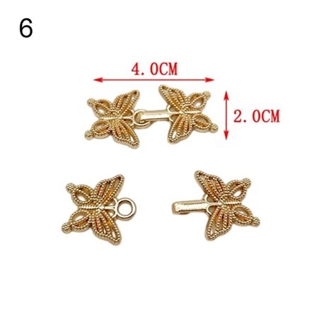 Midjelukkeknapp Stram midjeknapp 6 6