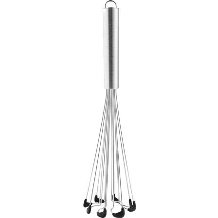 Eva trio Visp med silikon 25 cm' - 'Grå og sort