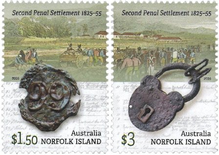 Norfolk Island - Straffeforlig - Postfrisk sæt 2v