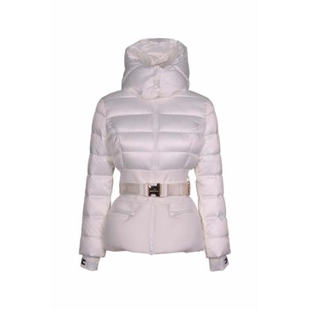 Elisabetta Franchi, Short Padded Quilted Coat With Belt At The Waist Wit, Dames, Maat:M