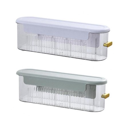 Opbevaringsboks Undertøj Etui Skab Organizer Gennemsigtig Synlig Klassificer Opbevaring Støvtæt skuffe