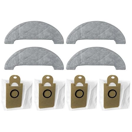 Dammsugarpåsar Moppdukar Reservdelar för S9 Robotdammsugare Tillbehör [DB]