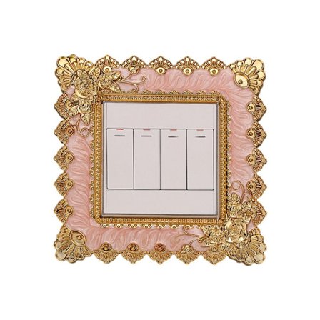 Enkel lysbryter deksel Sokkel Surround Frame 09 09