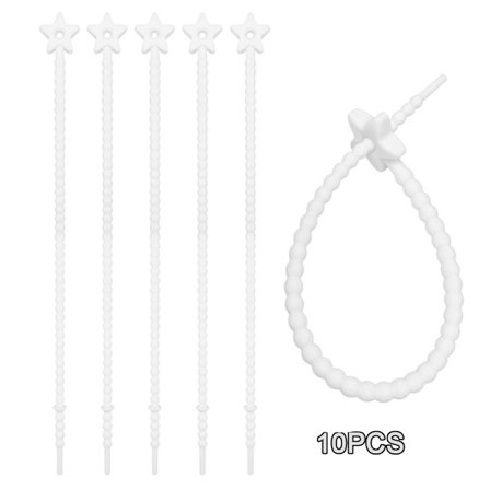 10 st buntband silikonrep FÄRG 2 FÄRG 2