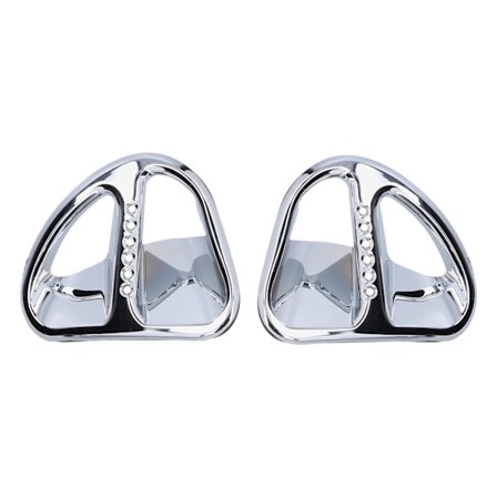 Par Luftinntaksdeksel i Kromlegering, Erstatning for Honda Gold Wing GL1800 2001‐2011