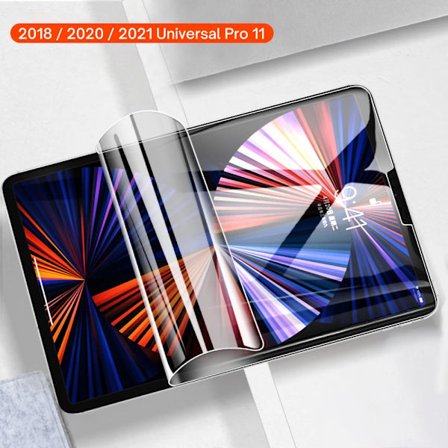 2 st Hydrogelfilm kompatibel iPad Air 5 10.9 2022 iPad Pro 11 Air 4 kompatibel iPad 10.2 9:e 8:e 10.5 9.7 Mini 6 4 5 Flytande skärmskydd