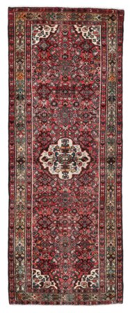 Tapis D'orient Hosseinabad 120X313 De Couloir (Laine, Perse)