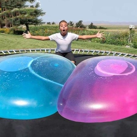 2 stk Jelly Balloon Ball Bubble Ball, Ballong oppustelig vandfyldt bold Blød gummibold