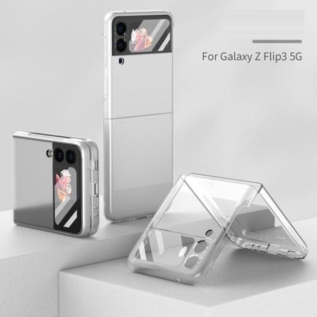Skal / Case / Fodral För Samsung Galaxy Z Flip3 5g Transparent