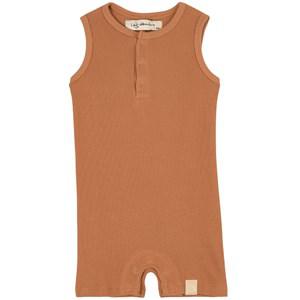 I Dig Denim Dark Sand Remo Romper 68 cm - All in ones - 68 cm - Brown - Junge