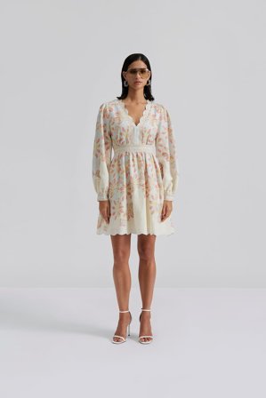 Malina - Eve mini dress - S - Blue Lily