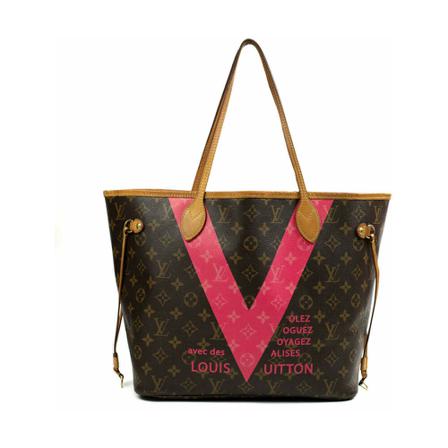 Louis Vuitton Vintage Pre-owned Tote Tass , Bruin , Dames , Maat: ONE Size Vintage Tassen