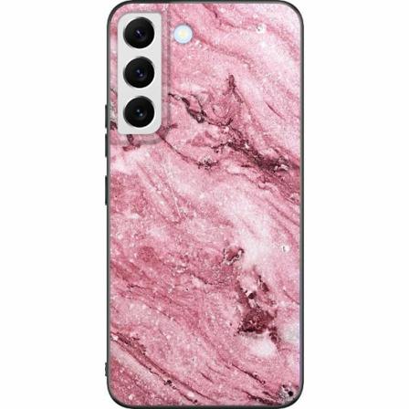 Samsung Galaxy S22+ 5g Svart Skal Glitter Marble