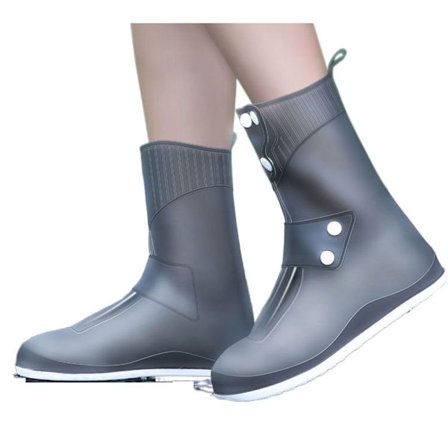 1 Par sko Cover Oversko Regnstøvler