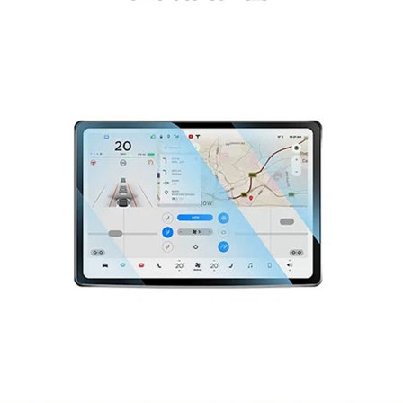 Härdat glass skärmskydd för Tesla Model 3/Y - Anti-Glare & Stötsäker Ögonskyddande blåljusversion