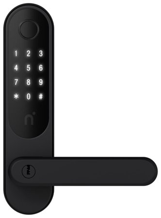 Nimly Touch Pro Kodlås med fingeravtrycksläsare Svart, Larm & säkerhet