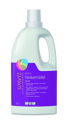 Sonett Vaskemiddel Lavendel Flydende 2 L, Tøj & Bolig, Husholdning, Rengøring