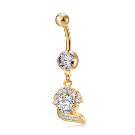 Forgyldt Navle Ring til Body Piercing Smykker