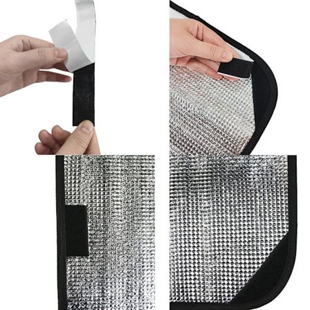 2 st/set RV Dörr Fönster Solskydd Vattentätt Skärm Fönsterskydd Utomhus Husvagn Husbil Solskydd Tillbehör