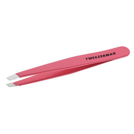 Tweezerman Slant Tweezer Geranium, Makeup, Øjenbryn, Pincetter