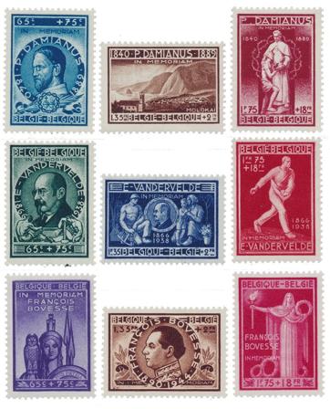 Belgien 1946 - Postfrisk - OBP 728/36