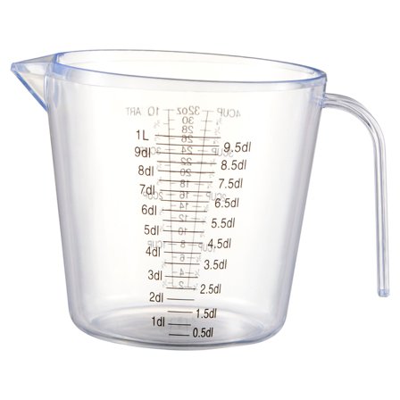 Dorre Mila målebeger 1 liter