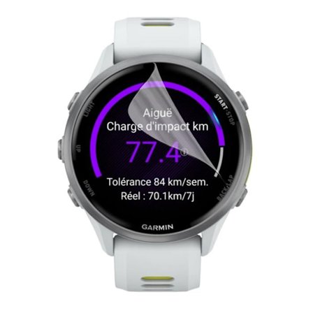 Beskyttelsesglas til Garmin Forerunner 970 [Pakke med 6] Ultra Tyndt Beskyttelsesfilm i Plastik Phonillico