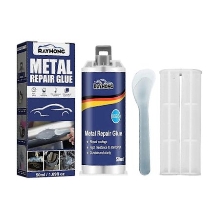 Høytemperatur metallstøpe-lim - Sterk, rask, vannbestandig reparasjon for sprekker og defekter