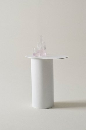 Jotex - Sidebord 51x30,5 Cm Mat hvid hvid - WEMMEL - Køb Sideborde & småborde hos Jotex