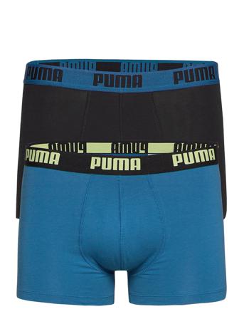Puma Basic Boxer 2P Boxerkalsonger Blå PUMA