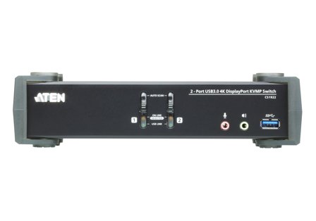 ATEN CS1922 KVMP Switch - KVM / lyd / USB-svitsj - 2 porter