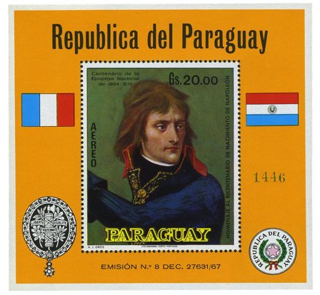 Paraguay 1970 - MICHEL Blok 155 - Postfrisk