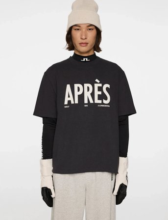 J. Lindeberg Hale Seasonal Logo T-Shirt - Grey - L